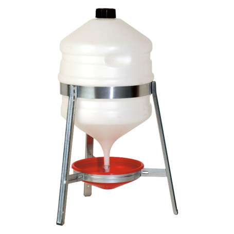 ABBEVERATOIO A SERBATOIO PER POLLI  SATURNO  cm. 45x71 h. - lt. 30