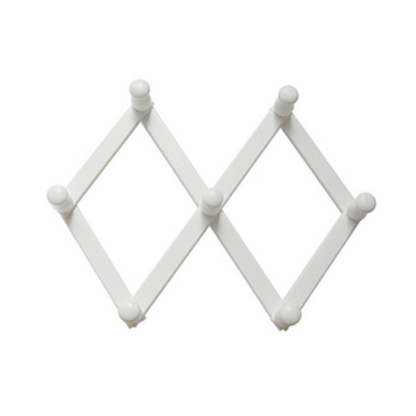 APPENDIABITI ESTENSIBILE A 7 GANCI BIANCO**