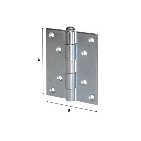 BL CERNIERA PERNO SFIL  ACC ZIN PESAN  89X76 2 PZ