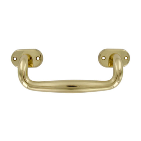 MANIGLIONE OTTONE 610 ZANCATO 240 MM LUC VERN