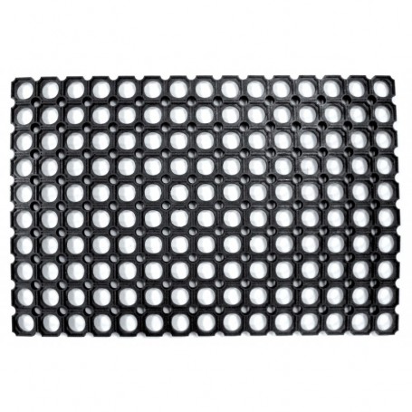 ZERBINO ROBUSTUS COMPONIBILE PVC NERO CM40X70
