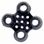 GIUNZIONI PER ZERBINO "ROBUSTUS" PVC NERO