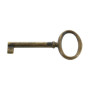 CHIAVE P\MOBILI 33706 34X73 MM OTTONE ANTICATO**