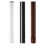 TUBO SMALTATO PER STUFE cm 100  diametro  12 marrone
