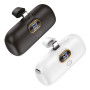 BATTERIA PORTATILE  MINI POWER BANK  MOD. LS93 5000 mAh - bianco