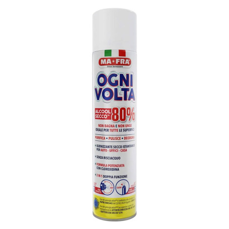 IGIENIZZANTE SPRAY BASE ALCOLICA  OGNI VOLTA  ml 300