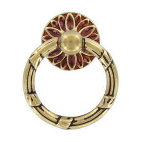 MANIGLIA OTTONE 09236 D 34X43 MM PATINE**