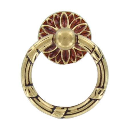 MANIGLIA OTTONE 09236 D 34X43 MM PATINE**