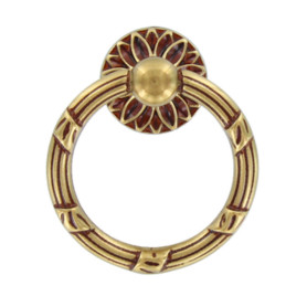 MANIGLIA OTTONE 09236 D 42X49 MM PATINE*