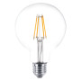 LAMPADA LED A FILAMENTO  NEOS GLOBO  L. CALDA 2700K  8W uguale a 75W E27 - 1055 lm