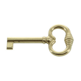 CHIAVE P\MOBILI 33708 35X62 MM OTTONE LUCIDO**