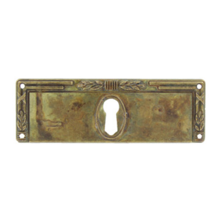 BOCCHETTA ZAMA 30060 97X33 MM OTTONE ANTICATO*