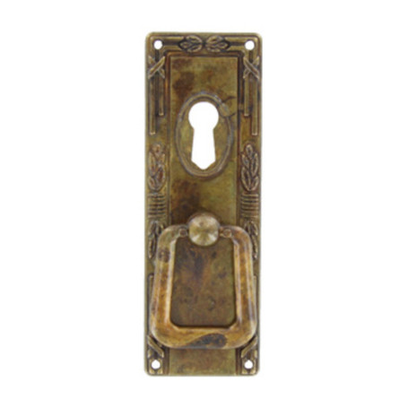 MANIGLIA ZAMA 12060 33X97 MM OTTONE ANTICATO**