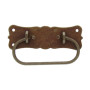 MANIGLIA BAULI 06015 105X55 MM FERRO VECCHIO*