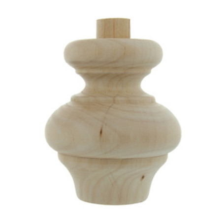 PIEDE IN LEGNO ONTANO 53012 88X100 MM