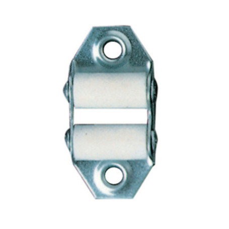 GUIDACINGHIA FERRO VERTICALE C\RULLINI PLASTICA**