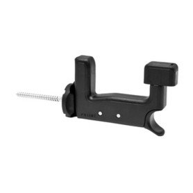 FERMAIMPOSTE IN PLASTICA GRILLO NERO  70 MM** FERMAIMPOSTE IN PLASTICA GRILLO NERO  70 MM**