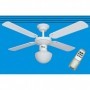 VENTILATORE A SOFF.BIANCO C TELEC+LUCE D.105