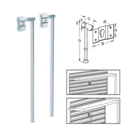 SICURA P\TAPPARELLA LEGNO METALLO 58X500 MM* SICURA P\TAPPARELLA LEGNO METALLO 58X500 MM*