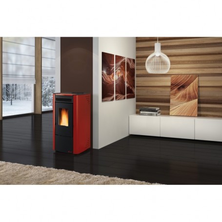 STUFA PELLET KW 7 KETTY EVO BORDEAUX