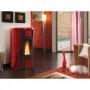STUFA PELLET KW.20 ISIDE IDRO 2.0 CER.BORDEAU