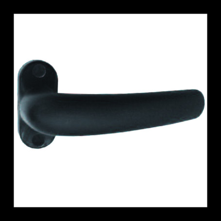 MEZZA MANIGLIA P\PERSIANA Q 8 MM NYLON NERO