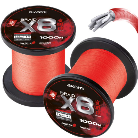 AKAMI YOAKE X8 RED 1000