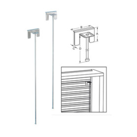 SICURA P\TAPPARELLA PLASTICA ASTA 39X480 MM SICURA P\TAPPARELLA PLASTICA ASTA 39X480 MM