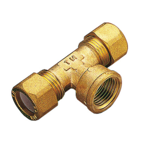 TEE OTTONE DUE BICONI - F\GAS 12X1\2 PES