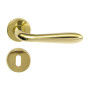 MANIGLIA ALLUMINIO AGNONE C\BOCCHETTA ORO