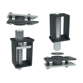 KIT LATO CARDINE E PIASTRE 913 P\CANCELLO 30X40 MM KIT LATO CARDINE E PIASTRE 913 P\CANCELLO 30X40 MM