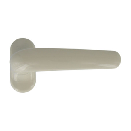 MANIGLIA P\PORTA IN ALLUMINIO BCO PERLA RAL1013
