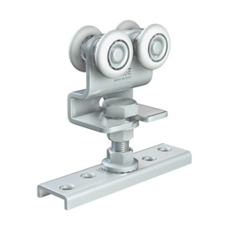 OMGE 1223 CARRELLO A 4 RUOTE D 24 MM PORT 35 KG*