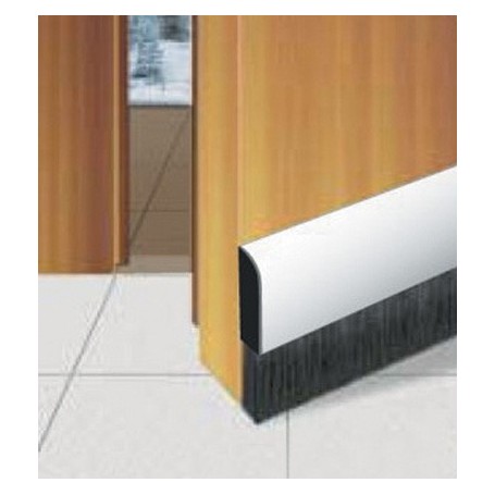 SOTTOPORTA PVC C SPAZZ.A MOLLA BIANCO MT.1