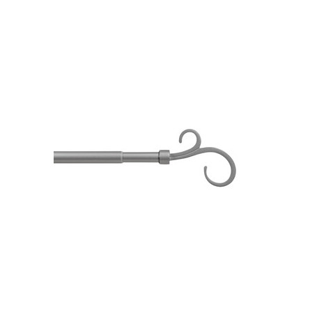 BASTONE METALLO D 19\16 120\210CM PASTORALE GRIGIO