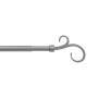 BASTONE METALLO D 19\16 120\210CM PASTORALE GRIGIO