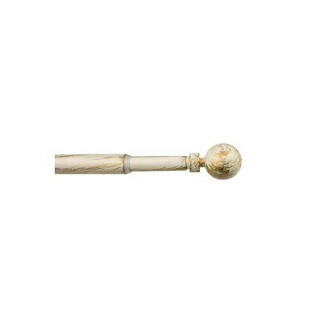 BASTONE METALLO D 12\9  70\120CM PALLA AVOR\ORO