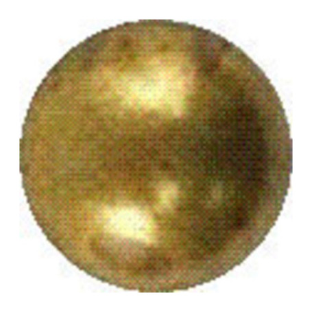 BULLETTA TAPPEZZIERE LISCIA OTTONATO 10 MM 1000 PZ**