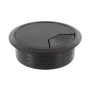 BOCCHETTA PASSACAVI D 60 MM PLASTICA NERO