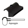 SUPPORTO AD APPOGGIO IN PVC P\ASTA ORTOPEDICA