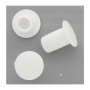 COPRIFORO PLASTICA BIANCO D 6 MM*
