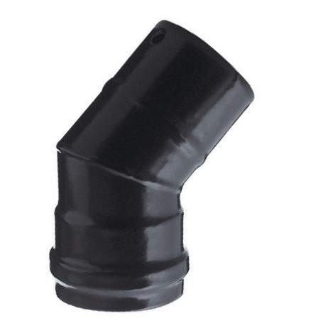 GOMITO X STUFA A PELLET 45° DIAM.12MF