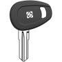 SILCA GIV2RP CHIAVE AUTO TESTA PLASTICA OTTONE