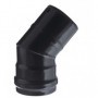 GOMITO X STUFA A PELLET 45° DIAM.10MF