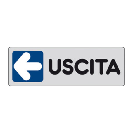ETICHETTA ADESIVA 150X50 USCITA (SX)