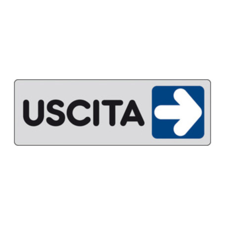 ETICHETTA ADESIVA 150X50 USCITA (DX)