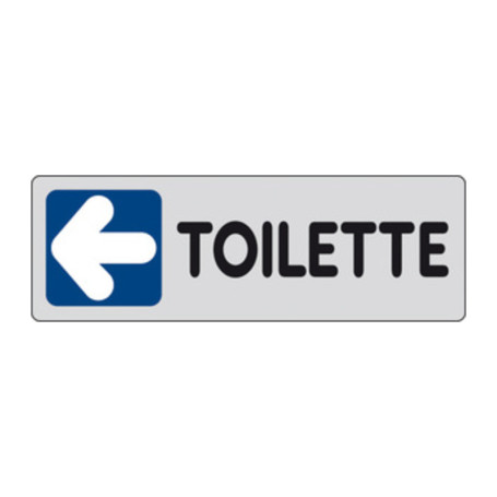 ETICHETTA ADESIVA 150X50 TOILETTE (SX)