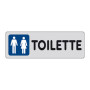 ETICHETTA ADESIVA 150X50 TOILETTE (M F)