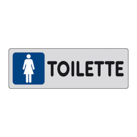 ETICHETTA ADESIVA 150X50 TOILETTE (F)
