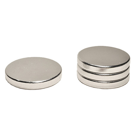 BOTTONE MAGNETICO S\FORO D 20X3 MM POR 8 KG*